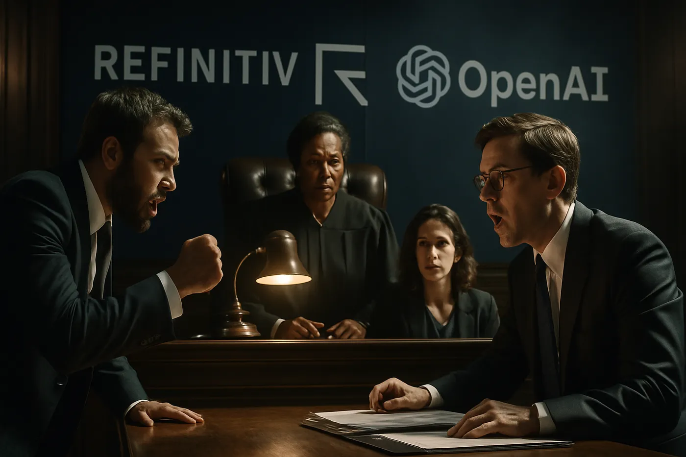 Conflito de Gigantes: A Batalha Legal entre Refinitiv e OpenAI